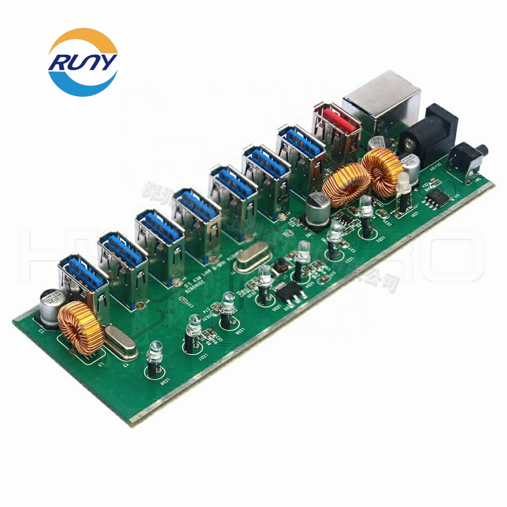 10口充電站usb PCBA OEM